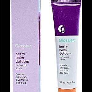 new in box berry balm dotcom by glossier
